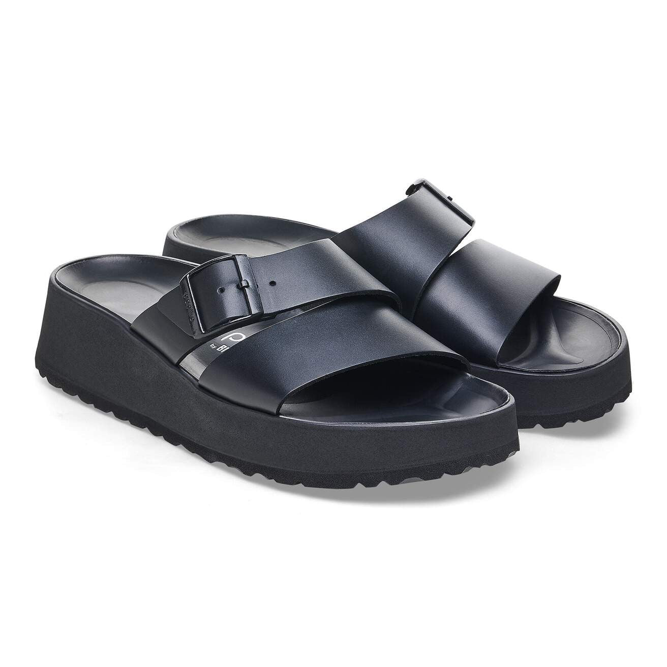 Almina | Leather | Black