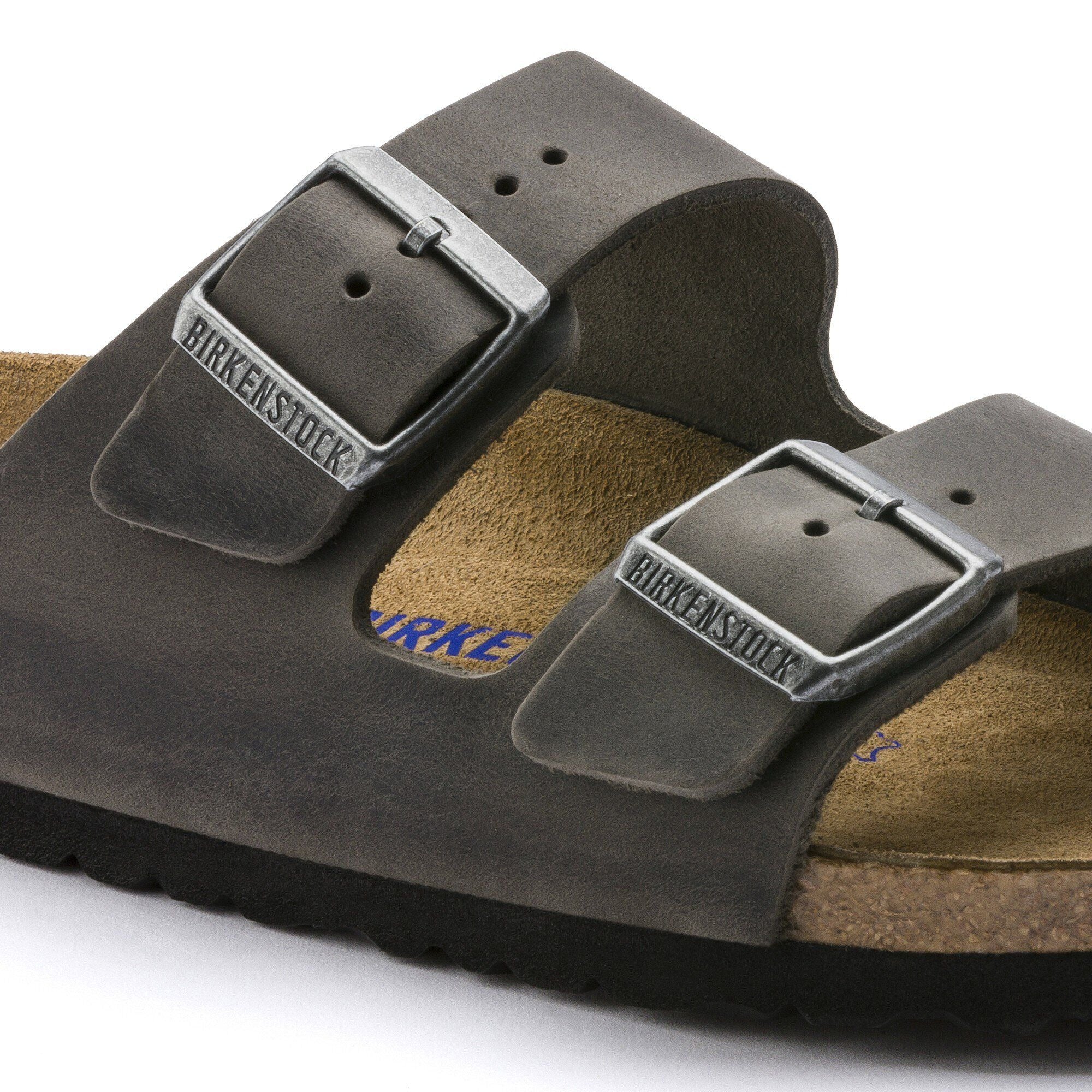Arizona | Soft Footbed | Oiled Leather | Iron - Image 7