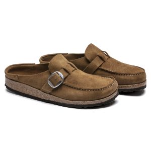Buckley Ring Buckle | Suede | Tea