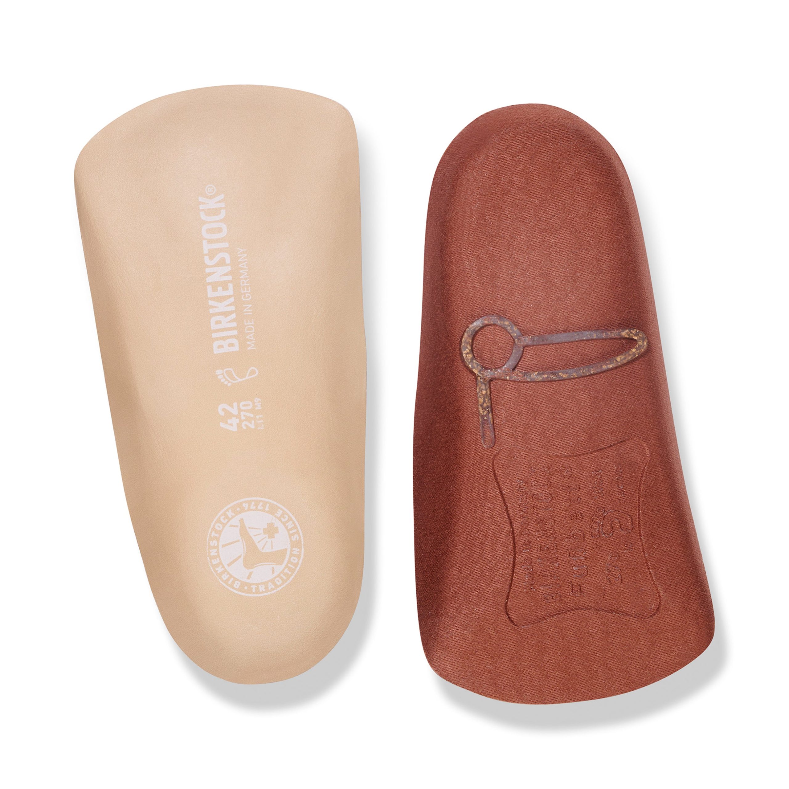 Blue Footbed Heels Leather - Image 4