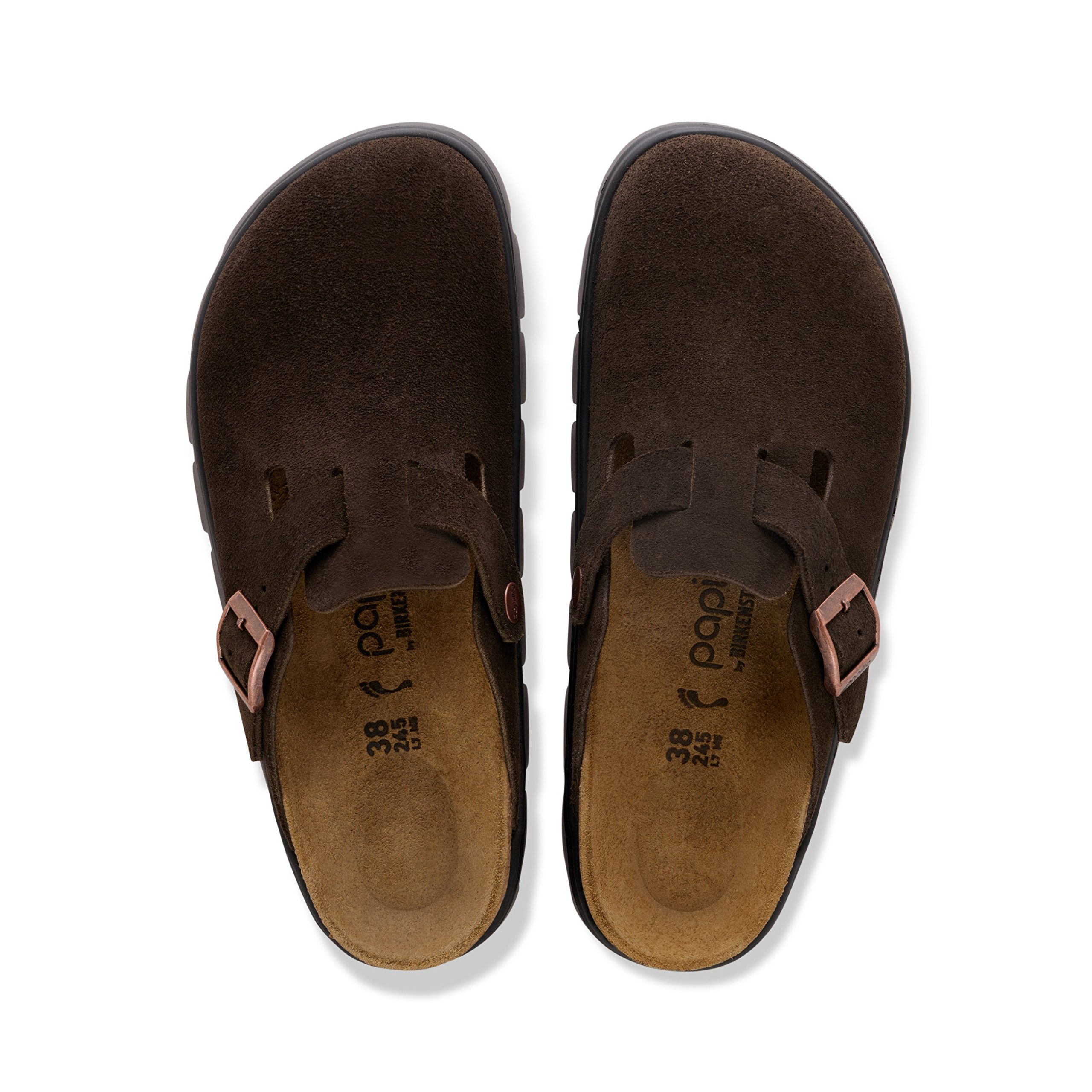 Boston Chunky Mocca Suede Leather - Image 3