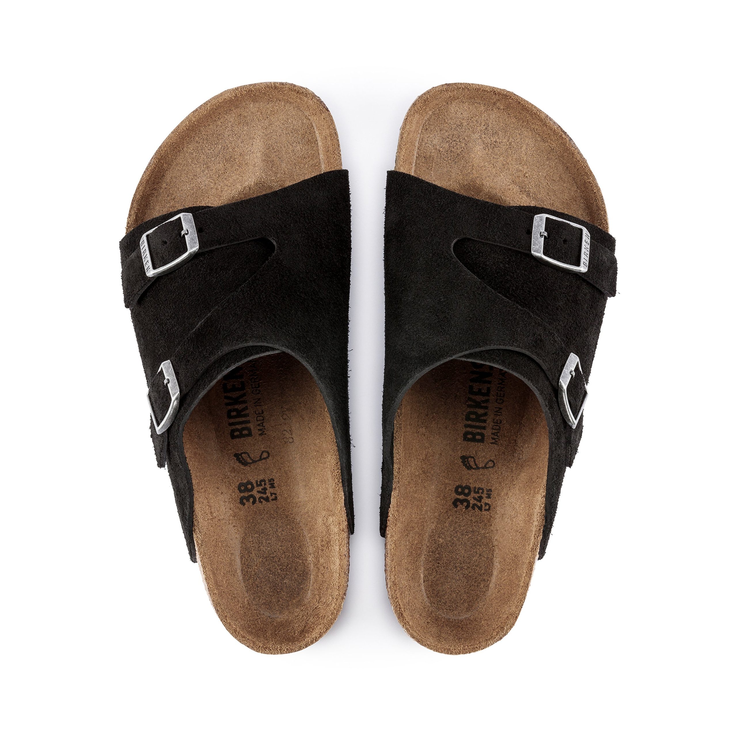 Zurich Black Suede Leather - Image 3